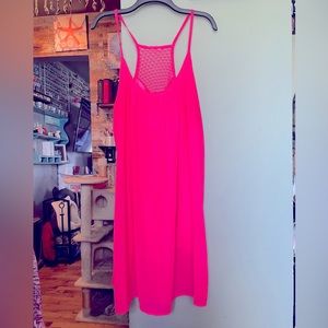 Neon Pink Coverup